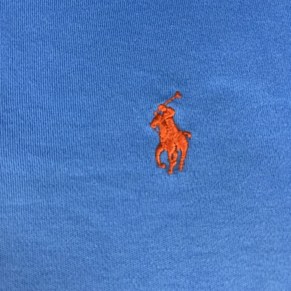 Polo Ralph Lauren Blue Classic Fit Cotton Short Sleeve Polo Mens Size Medium